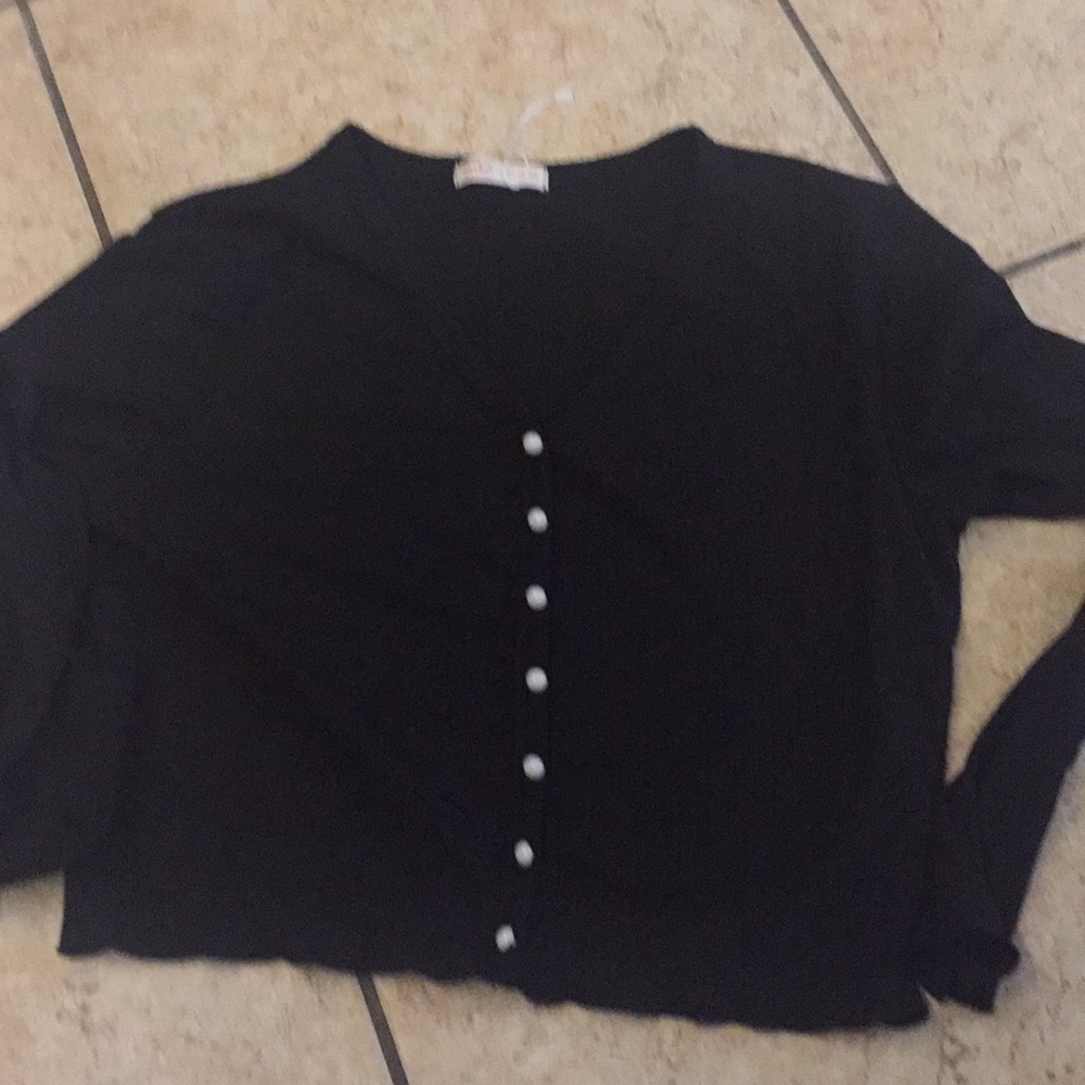 Black long sleeve shirt